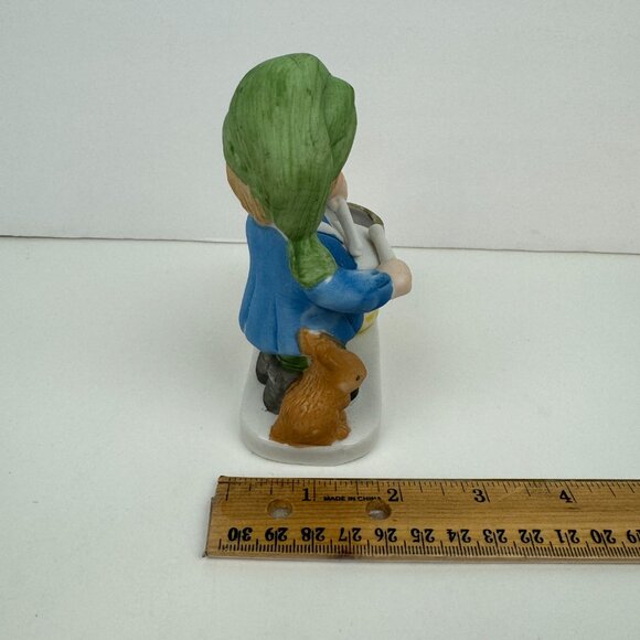 Vtg Jasco 70s Christmas Little Drummer Boy Tea Light Holder Ceramic Holiday READ - Picture 9 of 11